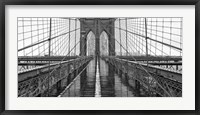 Framed Brooklyn Bridge