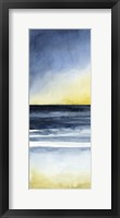 Layered Sunset Triptych I Framed Print