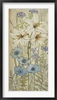 Lily Chinoiserie I Framed Print