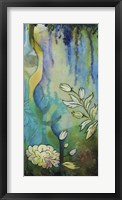 Pond Dripples II Framed Print