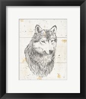 Framed 'Wild and Beautiful III' border=