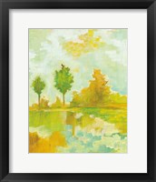 Framed 'Golden Hour II' border=