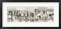 Framed Manhattan & Brooklyn Bridge