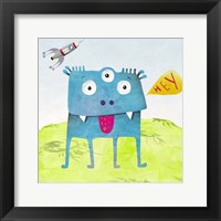 Alien Friend #3 Framed Print