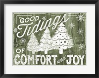 Framed Rustic Holiday III