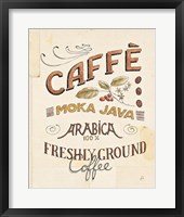 Framed Authentic Coffee VII