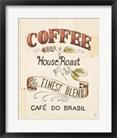 Authentic Coffee IX Framed Print