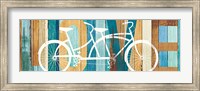 Framed Beachscape Tandem Bicycle Love