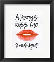 Framed Lips - Kiss Me Goodnight