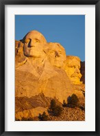 Framed Mount Rushmore,  South Dakota