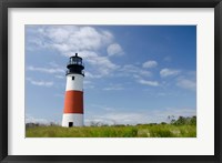 Framed Sankaty lighthouse, Nantucket