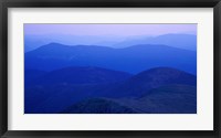 Framed View From Mt Monroe on Crawford Path, White Mountains, New Hampshire