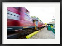 Framed Scenic railroad, Laconia, New Hampshire