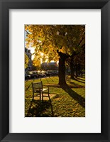 Framed Late afternoon, Hanover, New Hampshire