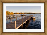 Framed Lake Winnipesauke, Wolfeboro, New Hampshire