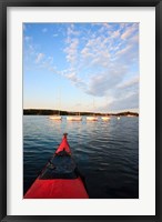 Framed Kayak, sailboats, Portsmouth, New Hampshire