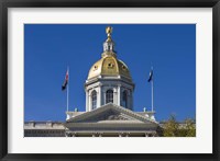 Framed New Hampshire, Concord, New Hampshire State House, exterior