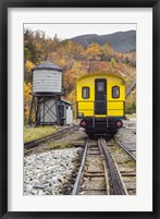 Framed New Hampshire, White Mountains, Bretton Woods, Mount Washington Cog Railway