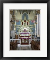 Framed Interiors of Mount Mary Church, Bandra, India