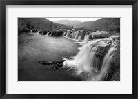 Framed New River Falls, West Virginia