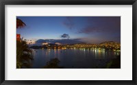 Framed Playa La Madera, Zihuatanejo, Guerrero, Mexico