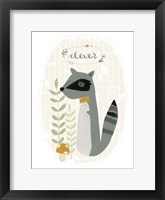 Quirky Forest III Framed Print