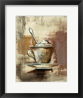 Cafe Classico III Neutral Framed Print