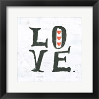 Love Framed Print