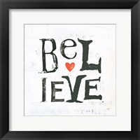 Believe Framed Print