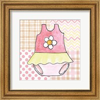 Framed 'Coastal Baby VI' border=