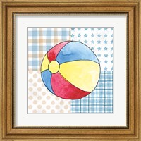 Framed 'Coastal Baby IV' border=