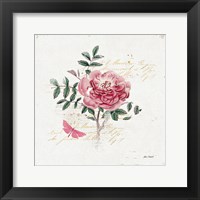 French Romance I Framed Print