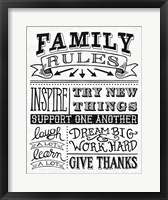 Framed Family Rules II