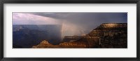 Framed Monsoon and Rainbow, Grand Canyon, Arizona