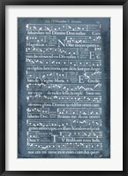 Graphic Songbook II Framed Print