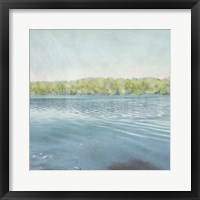 Flat Water I Framed Print