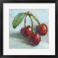 Framed Impressionist Fruit Study IV