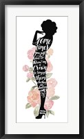 Iconic Woman I Framed Print