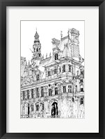 Framed B&W City Scene VIII