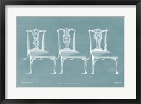 Design for a Chair III Framed Print