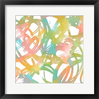 Framed Colorful Flow I