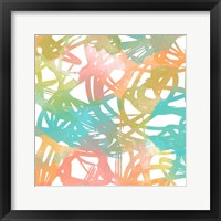 Framed Colorful Flow II