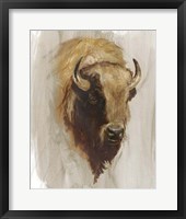 Western American Animal Study III Framed Print