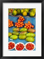 Framed Nadi Produce Market, Nadi, Viti Levu, Fiji