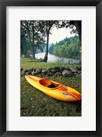 Framed Kayak on Housatonic River, Litchfield Hills, Housatonic Meadows State Park, Connecticut