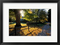 Framed Yard of the Main House on Henderson Property in Litchfield Hills, New Milford, Connecticut