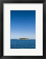 Framed Beachcomber Island, Mamanucas Islands, Fiji, South Pacific