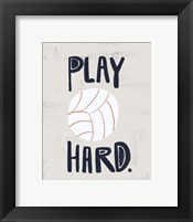 Volleyball Framed Print