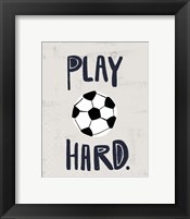 Framed Soccer