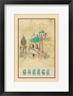 Travel Greece Framed Print